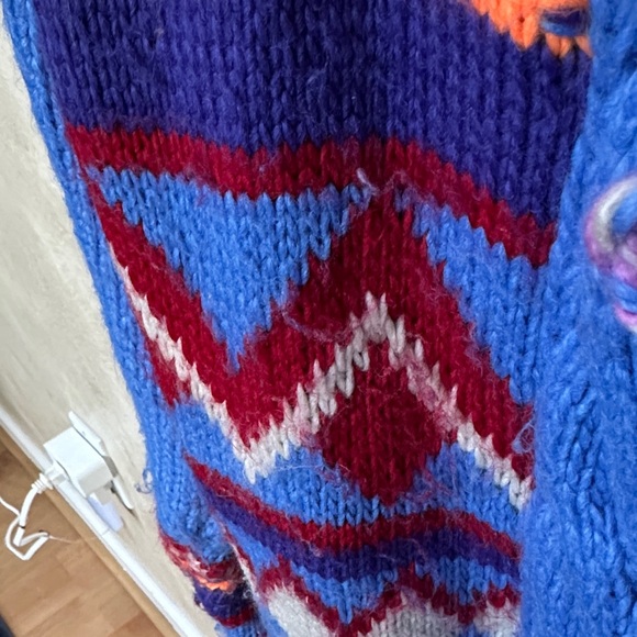 Kimchi Blue Multicolor Patterned Cardigan - Picture 6 of 9
